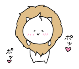 Mochi lion sticker #10065706