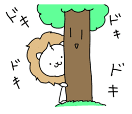 Mochi lion sticker #10065708