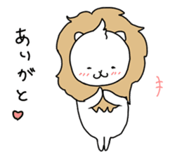 Mochi lion sticker #10065711