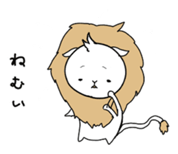 Mochi lion sticker #10065712