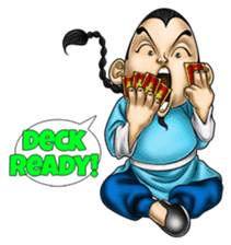 Master Fu Plays Online Game sticker #10065775