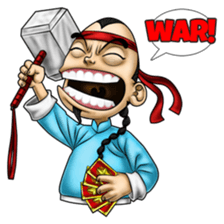 Master Fu Plays Online Game sticker #10065783