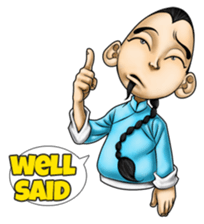 Master Fu Plays Online Game sticker #10065786