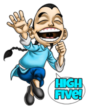 Master Fu Plays Online Game sticker #10065794