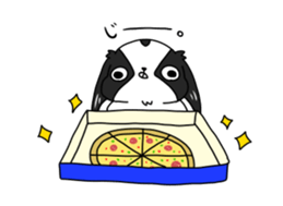 Japanese chin Mochio vol.1 sticker #10065845