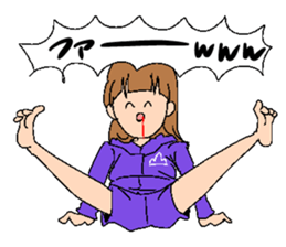 A rotten girl part3 sticker #10065878