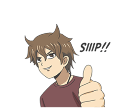 Si Romdon sticker #10065969