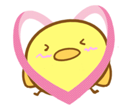 Small chick Sticker sticker #10066303