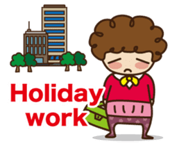 Day of the woman office worker[work ed] sticker #10066531