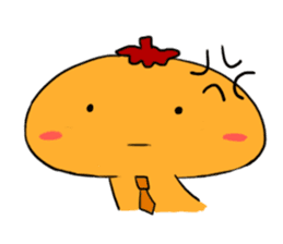 Mikan San sticker #10067136