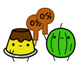 Suika x Purin x Neko : Daily Life sticker #10067272