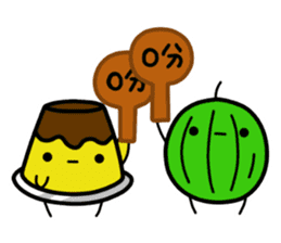Suika x Purin x Neko : Daily Life sticker #10067272