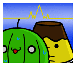 Suika x Purin x Neko : Daily Life sticker #10067273