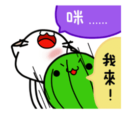 Suika x Purin x Neko : Daily Life sticker #10067279