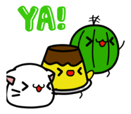 Suika x Purin x Neko : Daily Life sticker #10067281