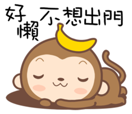 Monkey Happy sticker #10067730