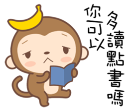 Monkey Happy sticker #10067744