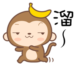 Monkey Happy sticker #10067752