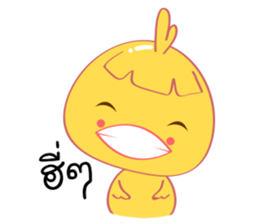 Chicken Wink Wink sticker #10067818