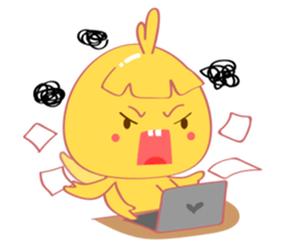 Chicken Wink Wink sticker #10067837