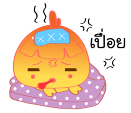 Chicken Wink Wink sticker #10067839