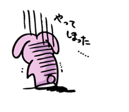 hebereke usagui part3 sticker #10067942