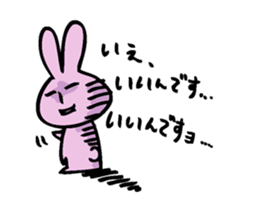 hebereke usagui part3 sticker #10067943