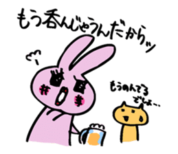 hebereke usagui part3 sticker #10067947