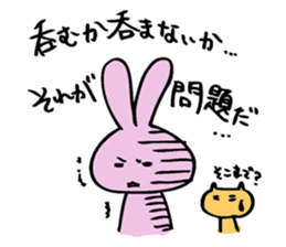 hebereke usagui part3 sticker #10067957