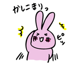 hebereke usagui part3 sticker #10067959