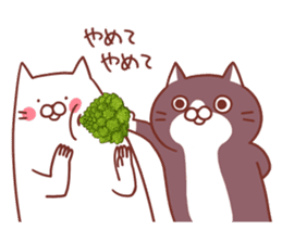 Twin cats nyansuke&kojiro 3 sticker #10068039