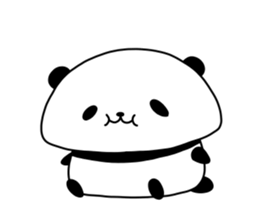 Fat panda 1 sticker #10068048