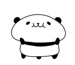 Fat panda 1 sticker #10068049