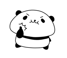 Fat panda 1 sticker #10068050