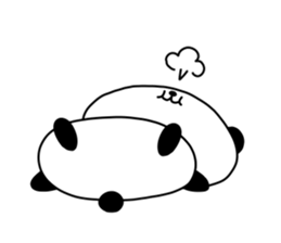 Fat panda 1 sticker #10068071