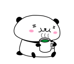 Fat panda 1 sticker #10068072