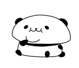 Fat panda 1 sticker #10068073