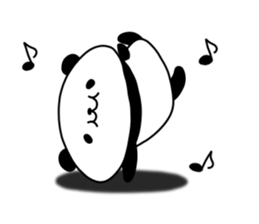 Fat panda 1 sticker #10068078