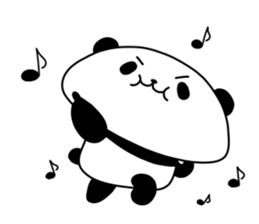 Fat panda 1 sticker #10068079