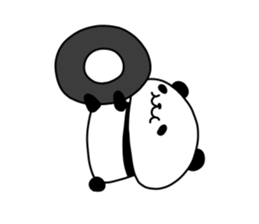 Fat panda 1 sticker #10068080