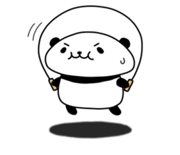 Fat panda 1 sticker #10068081