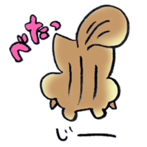 The chipmunk loves craft work. sticker #10068229