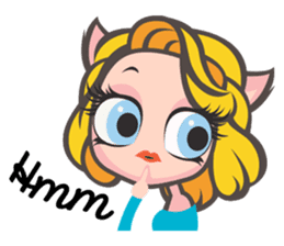 MEOW GIRLS: The Diva Gang sticker #10069026