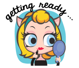 MEOW GIRLS: The Diva Gang sticker #10069029