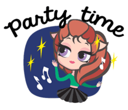 MEOW GIRLS: The Diva Gang sticker #10069035