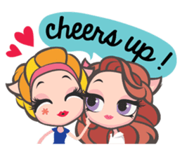 MEOW GIRLS: The Diva Gang sticker #10069046