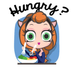 MEOW GIRLS: The Diva Gang sticker #10069058