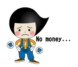 Mr. Comma sticker #10069466