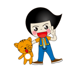 Mr. Comma sticker #10069489