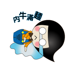 Mr. Comma sticker #10069494